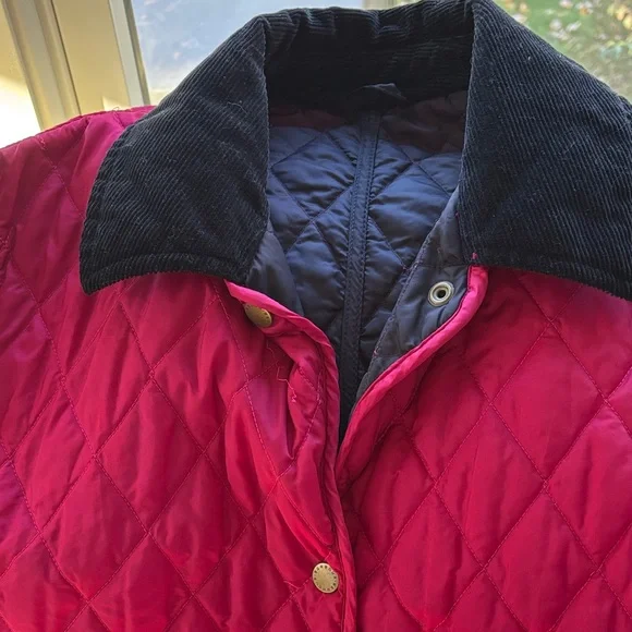 Barbour Fuchsia Quilted Jacket - Picture 3 of 7